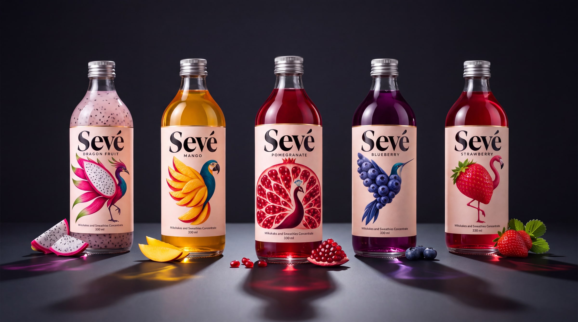 The complete SEVÉ flavor collection